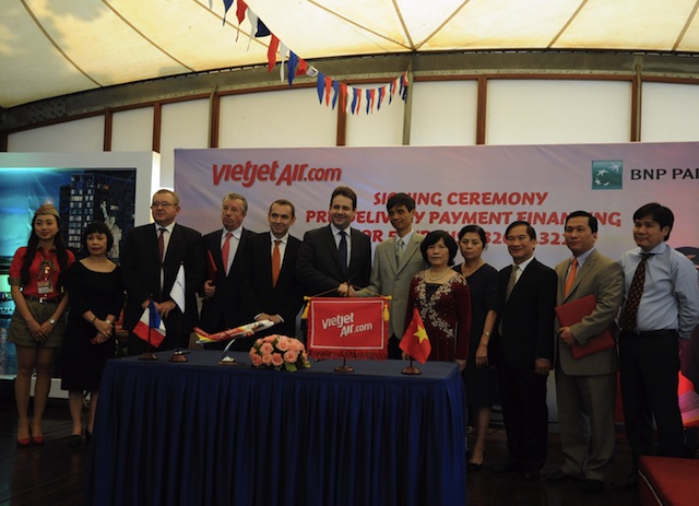 Vietjet và BNP Paribas ký thỏa thuận mua máy bay ảnh 1